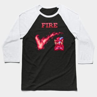 R Mage FIRE Baseball T-Shirt